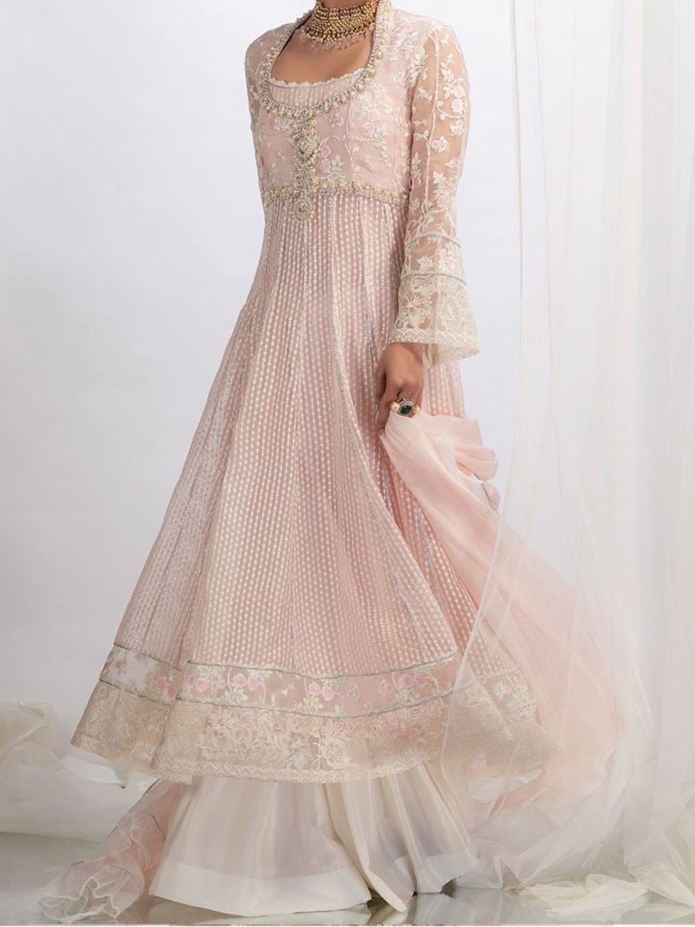 FTA Pink pearl kalidaar 3 piece